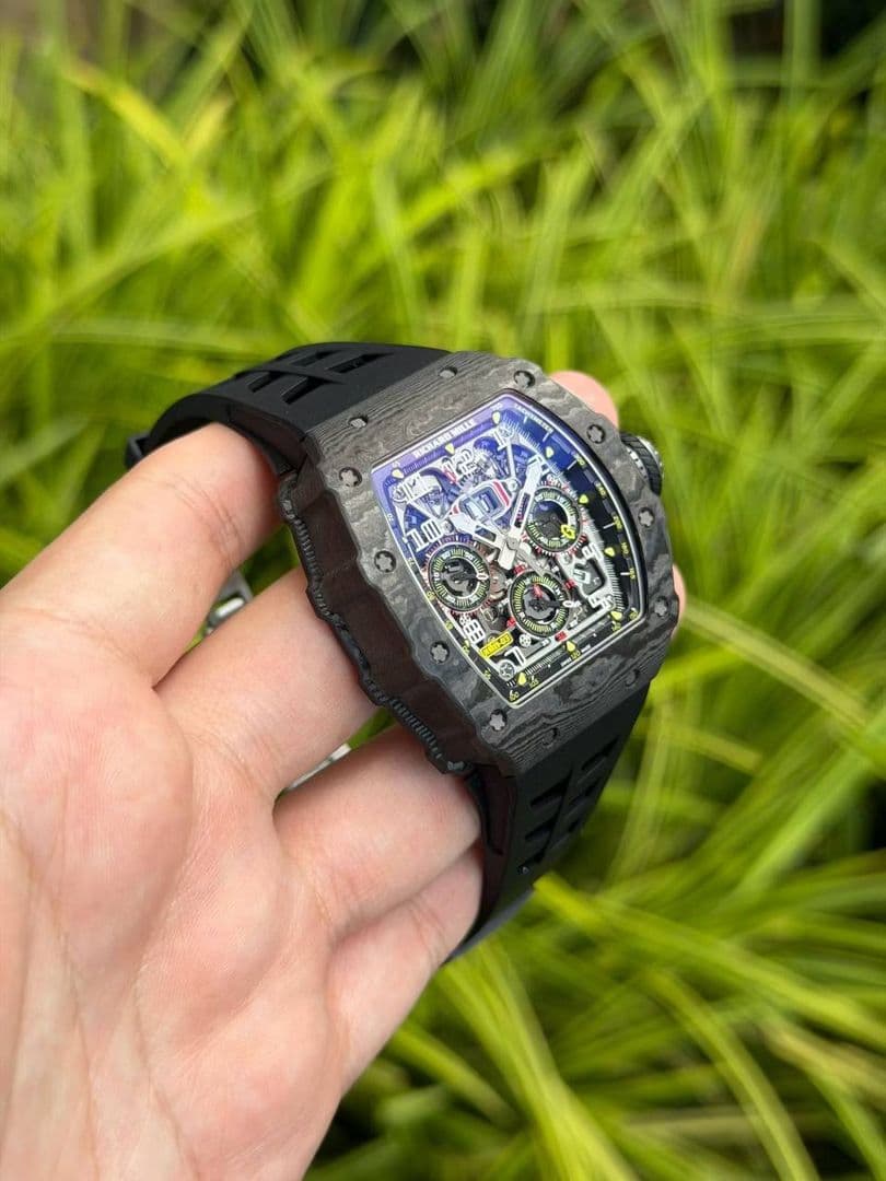 Richard Mille RM11-03 Black Carbon TPT Flyback Chronograph