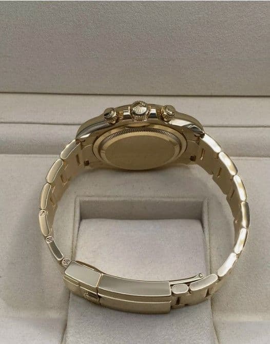 Rolex Cosmograph Daytona 40mm 18K Yellow Gold Champagne Dial Watch 126508