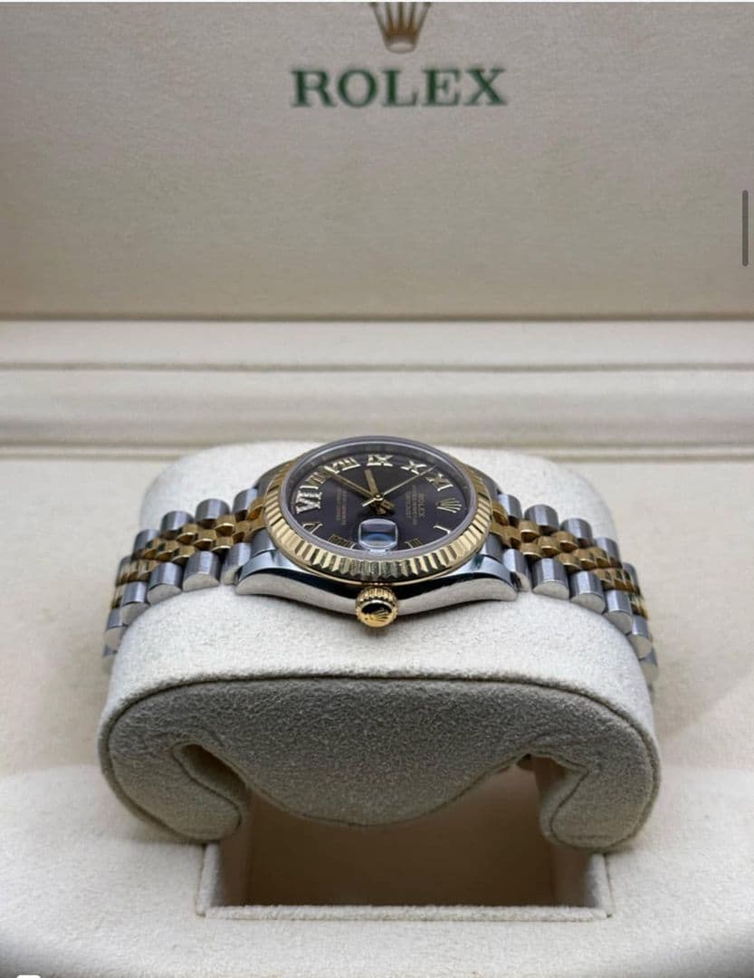 Rolex Datejust 31mm Steel & Gold grey dial 278273