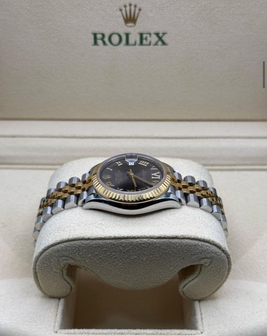 Rolex Datejust 31mm Steel & Gold grey dial 278273