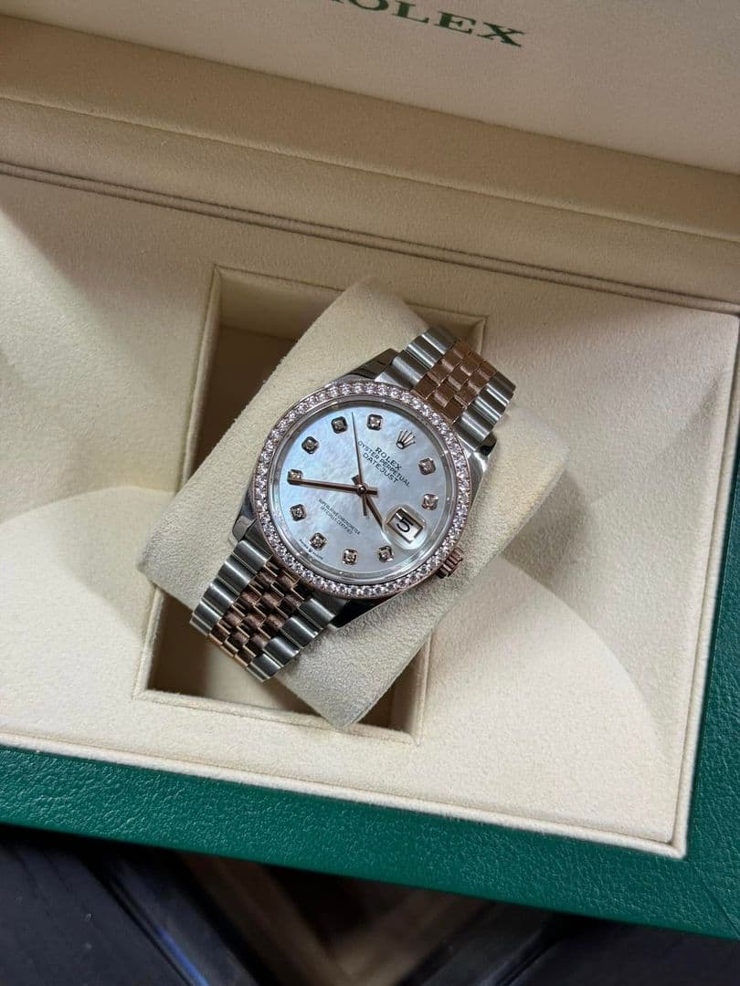 Rolex Datejust 36mm Mother Of Pearl Dial 126281RBR