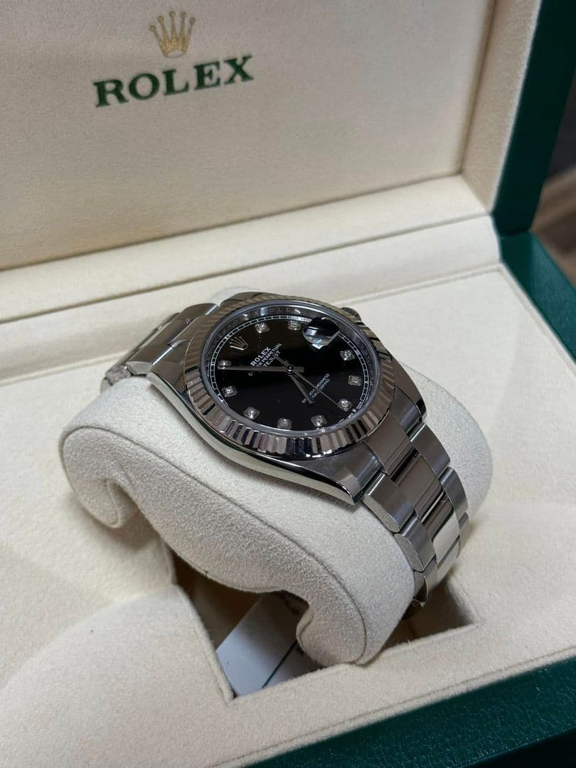 Rolex  Datejust Factory Diamond Dial 41mm 126334