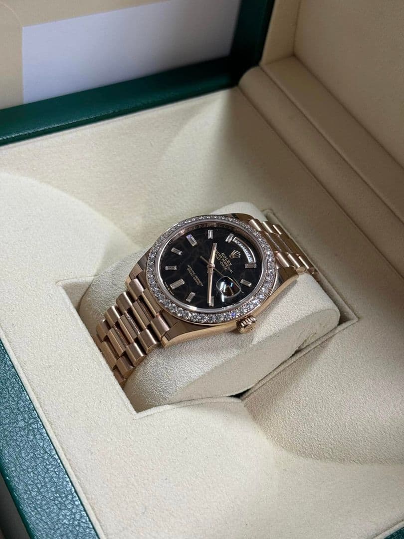 Rolex Daydate 40mm Rose Gold ‘Eisenkiesel’ 22834RBR