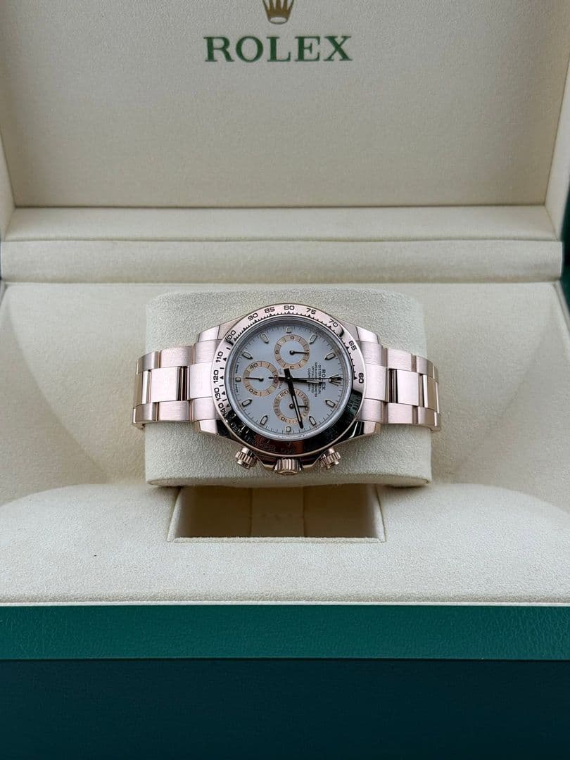 Rolex Daytona Cosmograph ivory dial 40mm 116505