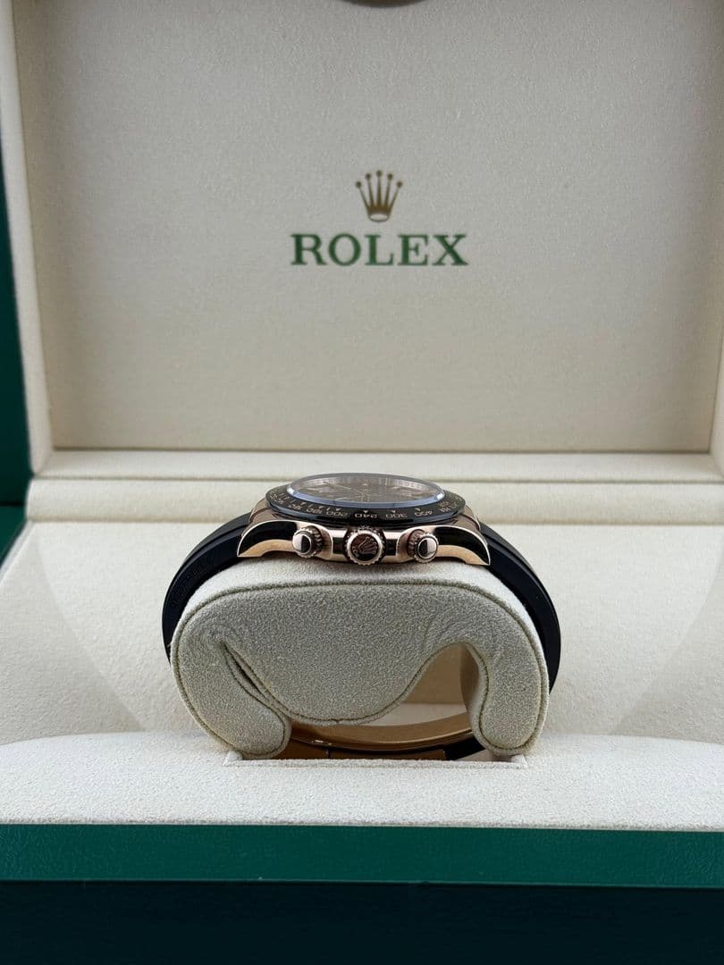 Rolex Daytona Oysterflex Rose Gold Chocolate Dial  116515LN