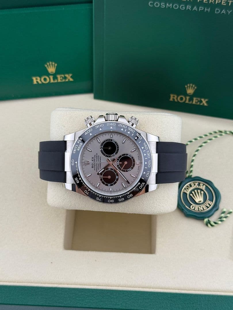 Rolex Daytona White Gold Oysterflex Ghost 126519LN