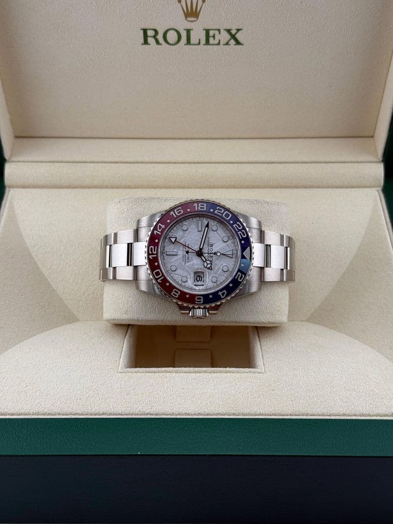 Rolex GMT-Master II Meteorite Pepsi White Gold 126719BLRO