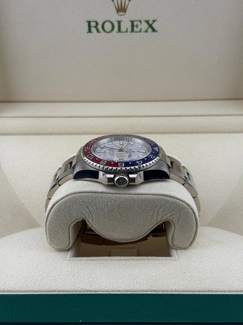 Rolex GMT-Master II Meteorite Pepsi White Gold 126719BLRO