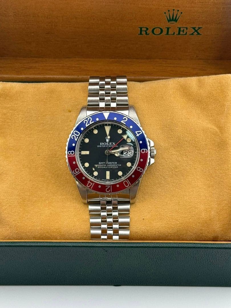 Rolex GMT-Master II Pepsi Jubilee 16750