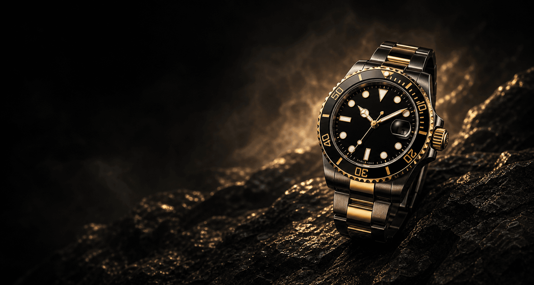 Luxury watch presented for a private sale valuation