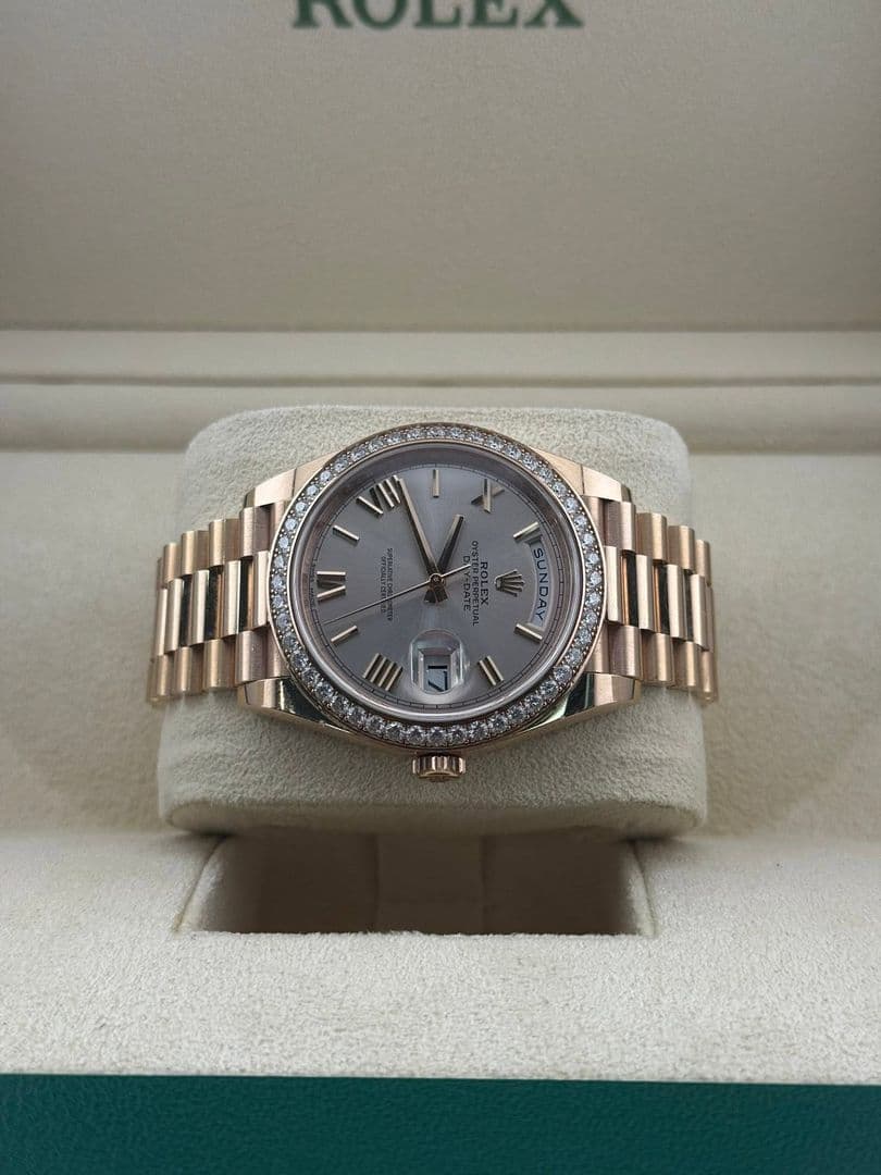 Rolex Daydate 40mm Sundust 228345RBR