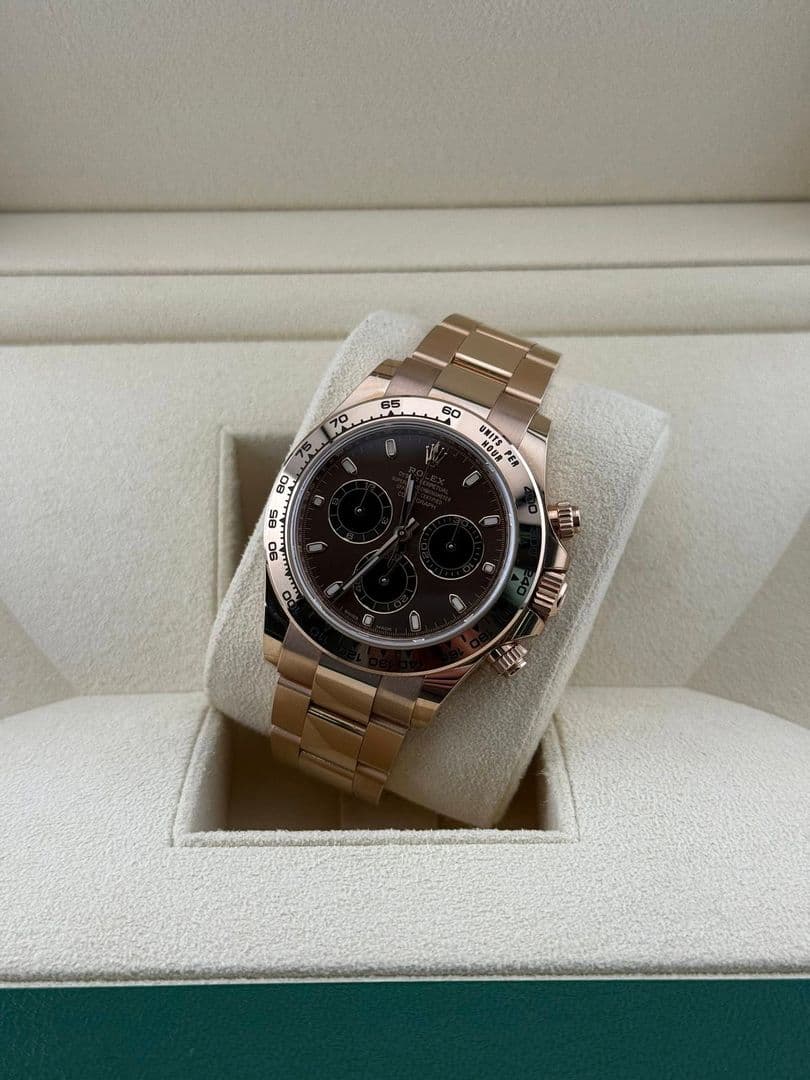 Rolex Daytona Cosmograph Daytona ChocolateRose Gold 40mm 116505