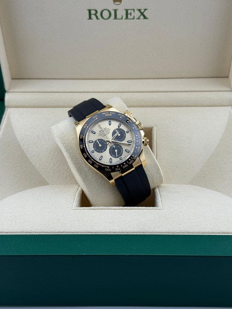 Rolex Daytona Oysterflex Pikachu Yellow Gold 116518LN Oysterflex